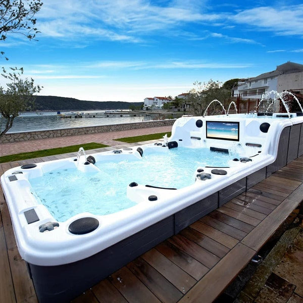 Large Dual Zone Swimming Pool Spa Black Friday Deals