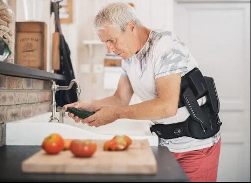 Back Exoskeleton Against Back Pain