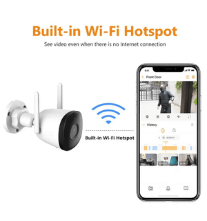 Auto Tracking Outdoor Security Camera