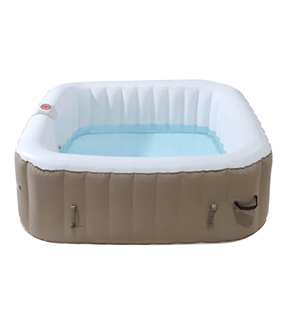round inflatable hot tub surround