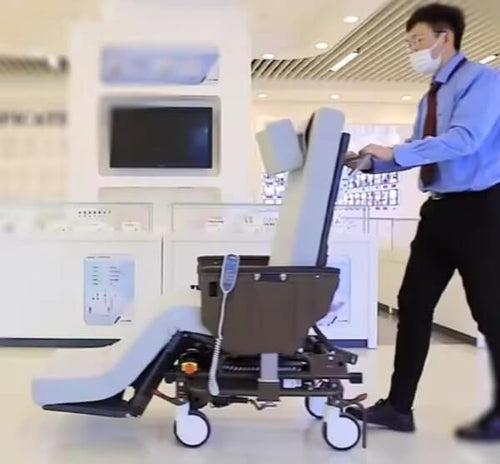 motorized hospital bed