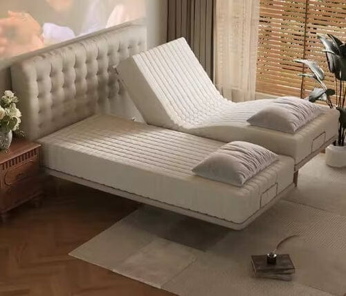 700lbs Max Load Smart Double Bed With Massage