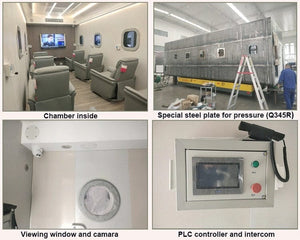 altitude plateau multiplace hyperbaric oxygen chamber therapy