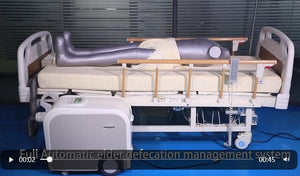 Hospital Bed Built-in Toilet with Collect poop