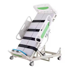 Electric Physiotherapy Nursing Bed Steel Upright Tilt