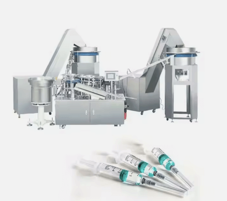 Fully automated Disposable Syringe Filling and Assembling Production Line