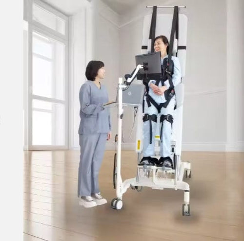 Hemiplegia Lower Limb Rehab Training Standing Bed