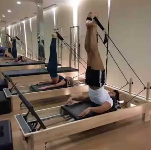 Fitness Yoga Gym Studio Use Pilates Reformer