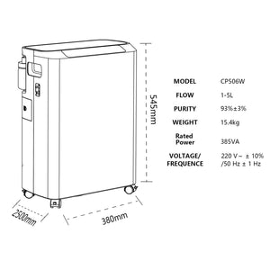 5l Portable Oxygen Device