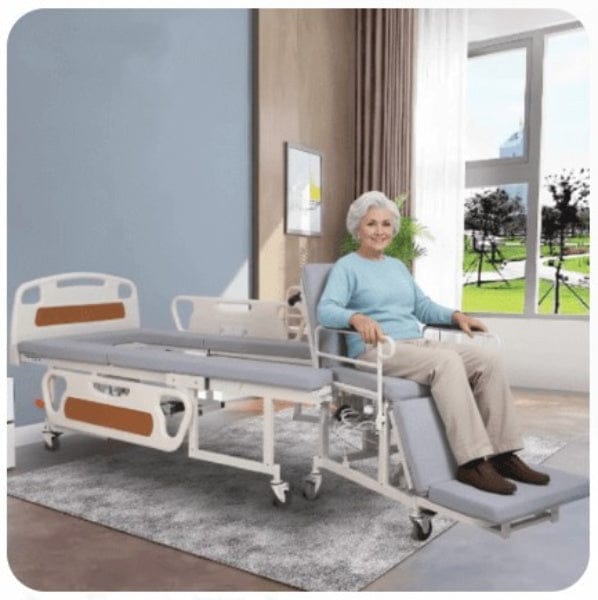 Mooxno™ wellness bed with ergonomic back and leg lift adjustment