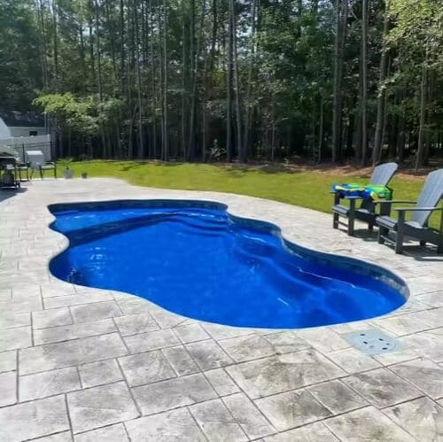 Customized Fiberglass Inground Pool for Hotel Home