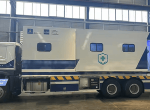 Mobile Surgery Operating Medical CT Truck