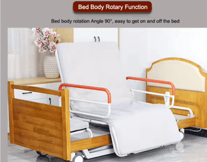 Luxury Home Care Electric Rotary Home Nursing Bed