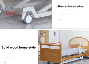 Luxury Home Care Electric Rotary Home Nursing Bed