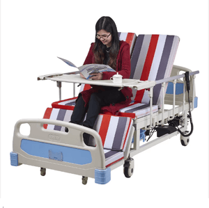 5 Function Hospital Bed with Commode