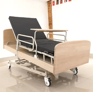 Adjustable Wooden Medical Elderly Patient Care Bed