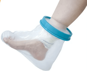 Adult Foot Cast Covers for Shower Waterproof Shower Bandage and Cast Protector