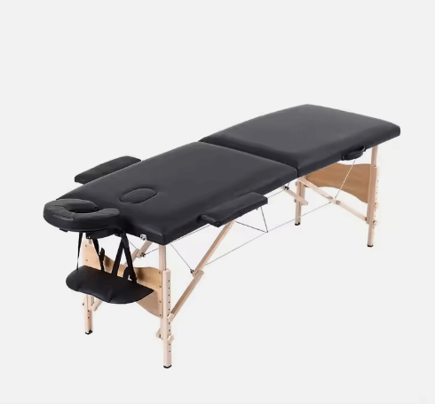 Adjustable Wooden Massage Bed