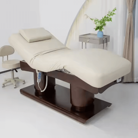 Luxury Four-Motor Lifting Beauty Bed