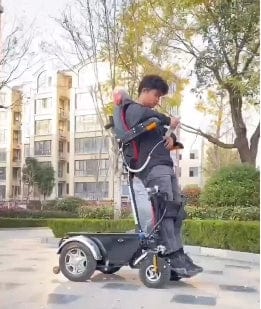 M157 Electric Stand Up Wheelchair