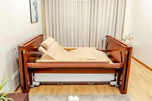 Smart Care Bed with Automatic Toileting Management and Bathing in Bed
