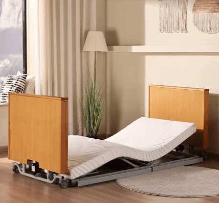 Wooden High Low Bariatric Bed