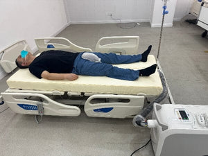 Hospital Bed Built-in Toilet with Collect Poop