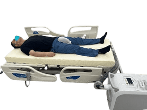 Mooxno Automatic Hospital Bed with Toilet Facility