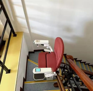 curved stair lift with high weight capacity