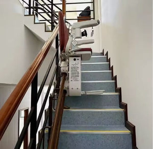 curved stair lift with quiet operation