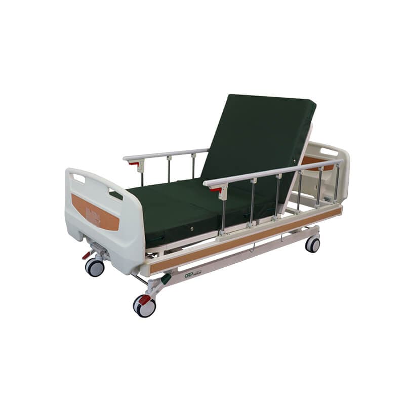 Manual 2-Function Patient Bed - 551 lb Capacity
