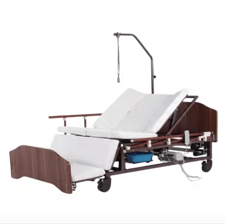 Patient Bed with Toilet