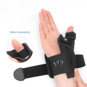 wrist and thumb brace for carpal tunnel