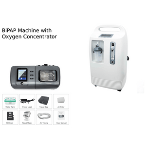 BiPAP Machine with 5L Medical Grade Oxygen Concentrator