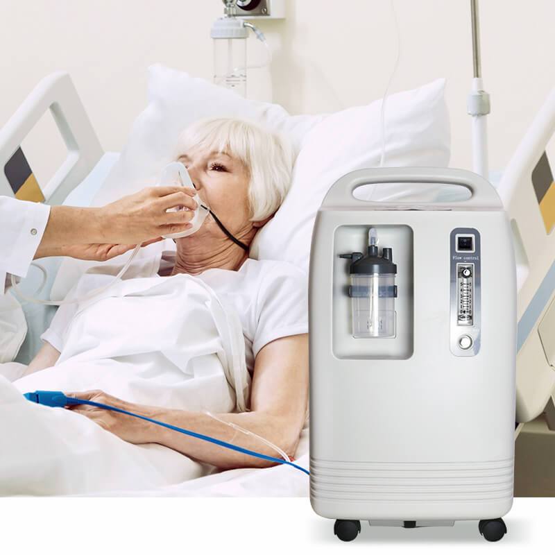 stationary oxygen concentrator provides up to 5 liters 