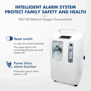 5L medical reliable medical oxygen concentrator