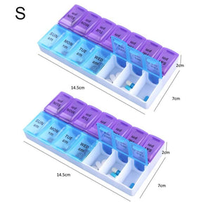 7 Day Pill Organizer 2 Times a Day (2PACK)