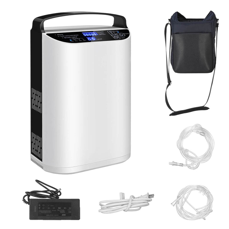 5l portable battery operated oxygen concentrator travel 