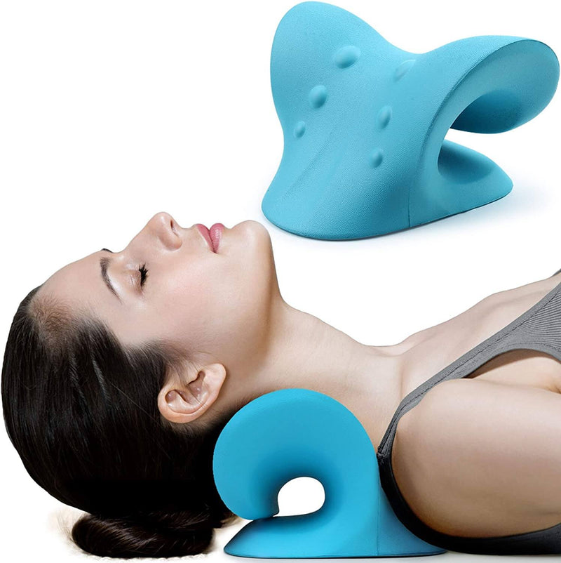 neck and shoulder relaxer pillow