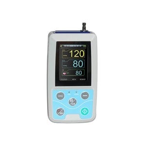 Portable 24H Patient Monitor Vital Signs NIBP SPO2 Pulse Rate Meter