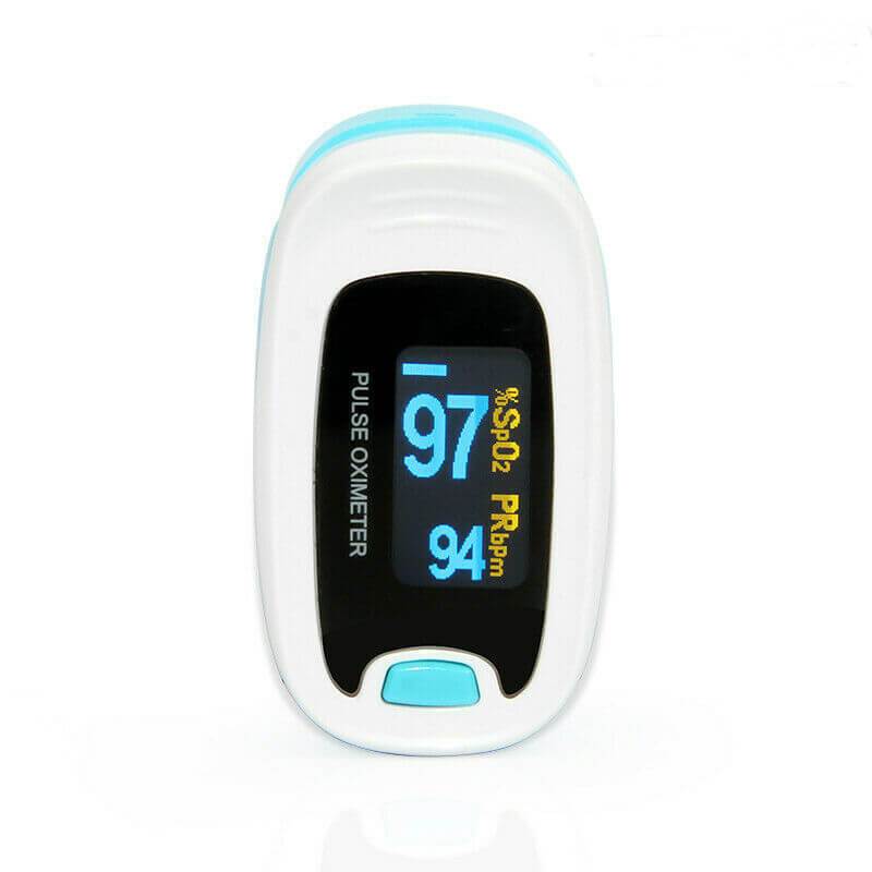 Finger Pulse Oximeter Blood Oxygen Meter SpO2 Heart Rate Monitor