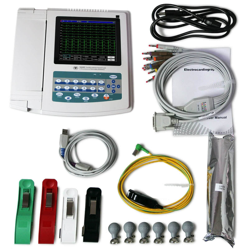 EKG / ECG Machines 12 Channels 12 Leads