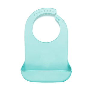 Adult Waterproof Mealtime Anti-oil Silicone Bibs