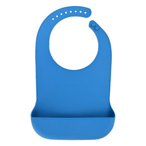 Adult Waterproof Mealtime Anti-oil Silicone Bibs