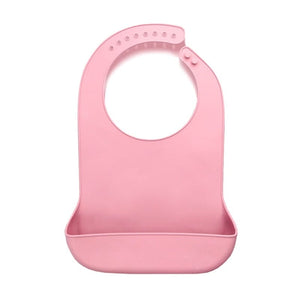 Adult Waterproof Mealtime Anti-oil Silicone Bibs