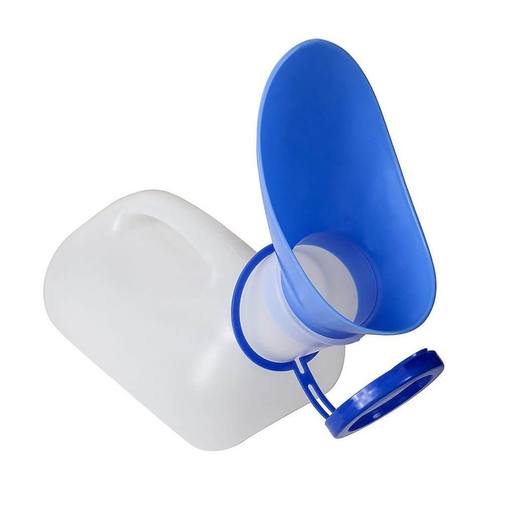 Plastic Urinal Bottle 32 oz/ 1000 ml (2 Pack)