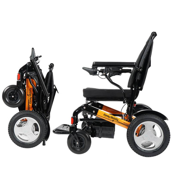 Folding Powered Electric Wheelchair With Lithium Battery